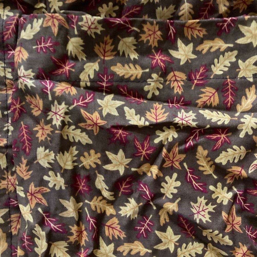 ♥️💚2 Leaf Patterned Curtains